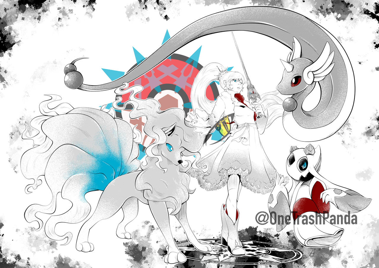 collab RWBY POKMON Weiss final