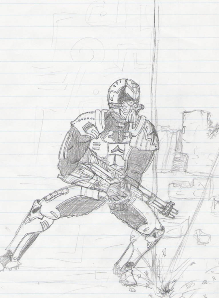 Drawing Commando Space inter space commando by stefan by youngmichael123 on DeviantArt