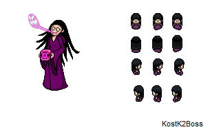 custom Possessed Lady sprites