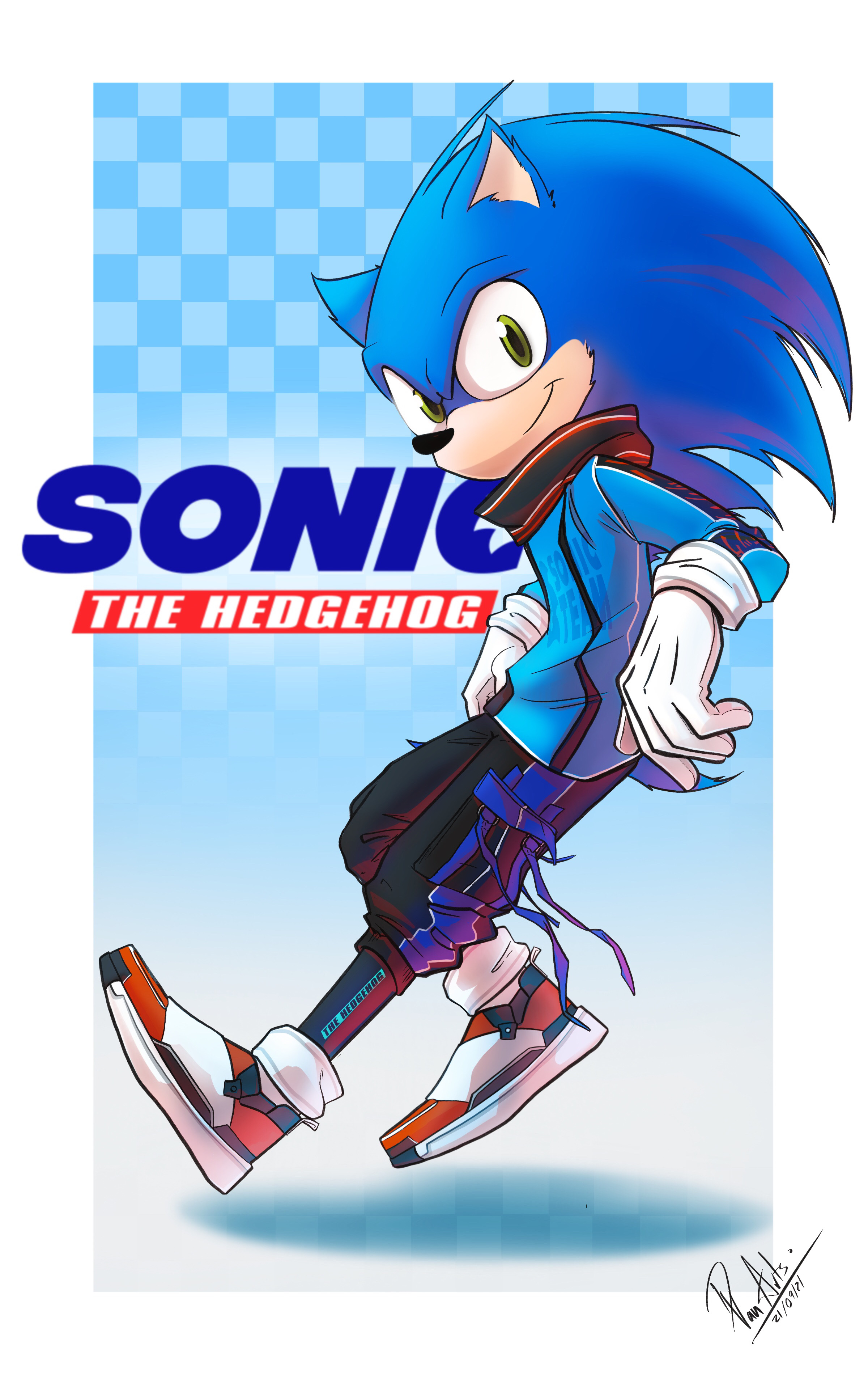 Sonic R Deviantart Sonic The Hedgehog by DanVan-Arts on DeviantArt