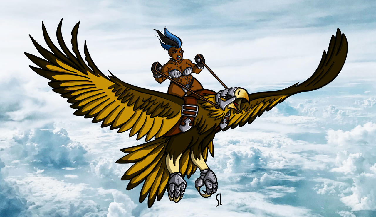 Giant Eagle Rider Eagle Rider by Saberhagen on DeviantArt