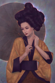 Geisha Painting 7 Day #259