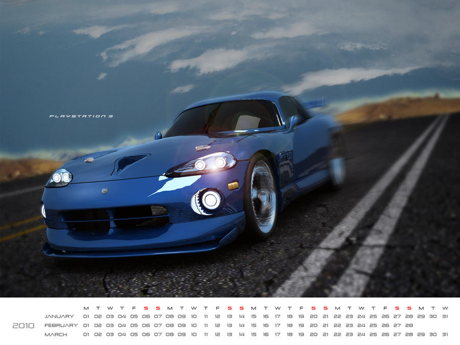 Sony Playstation Calendar 01 by kabirtalib on DeviantArt