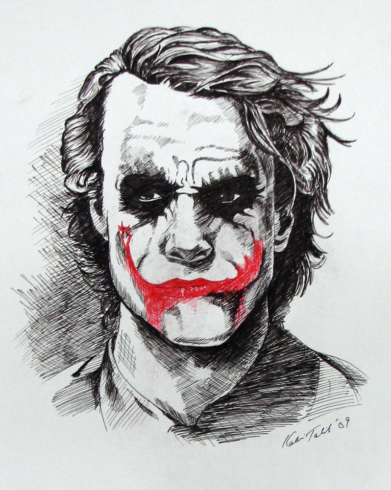 Joker - Heath Ledger by kabirtalib on DeviantArt