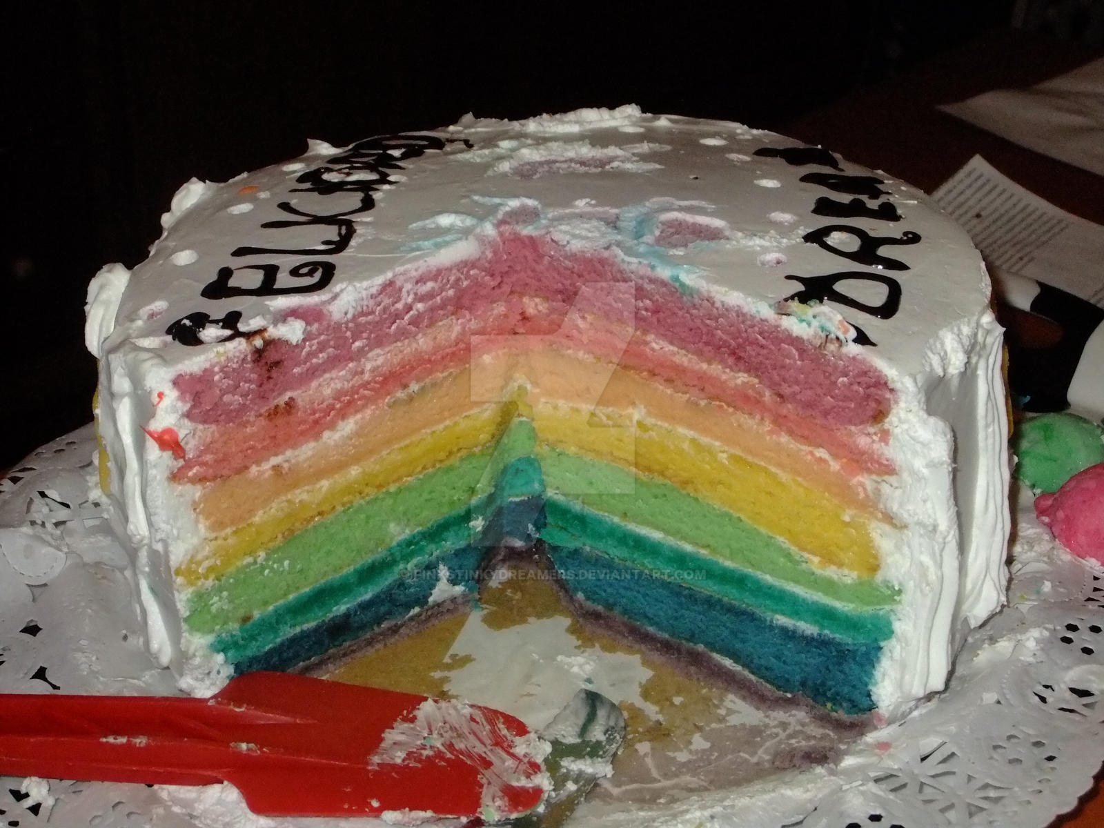 Rainbow Cake