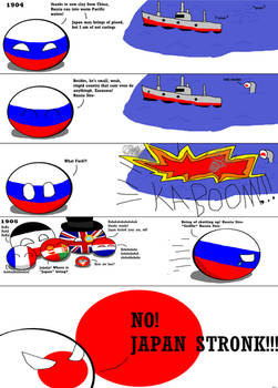 Polandball: Russo-Japanese War