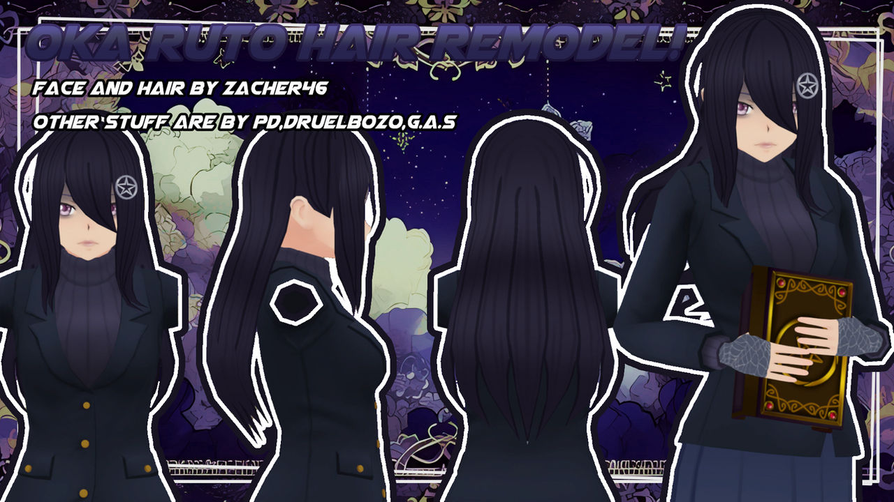 Custom Oka Ruto Oka Ruto Hair remodel! by ZACHER46 on DeviantArt
