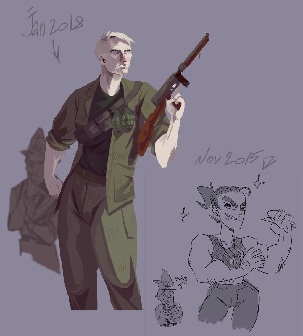 Fem!Dempsey (Redraw) by LewiSchulz on DeviantArt