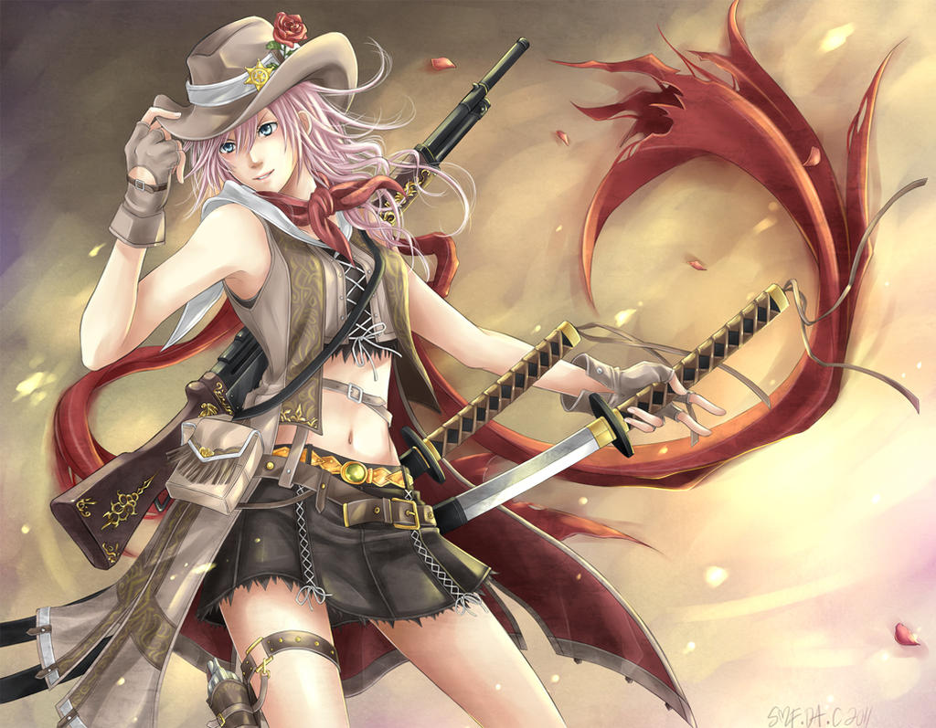 Cowgirl Ffxiii By Slapmyface-d3n6e92