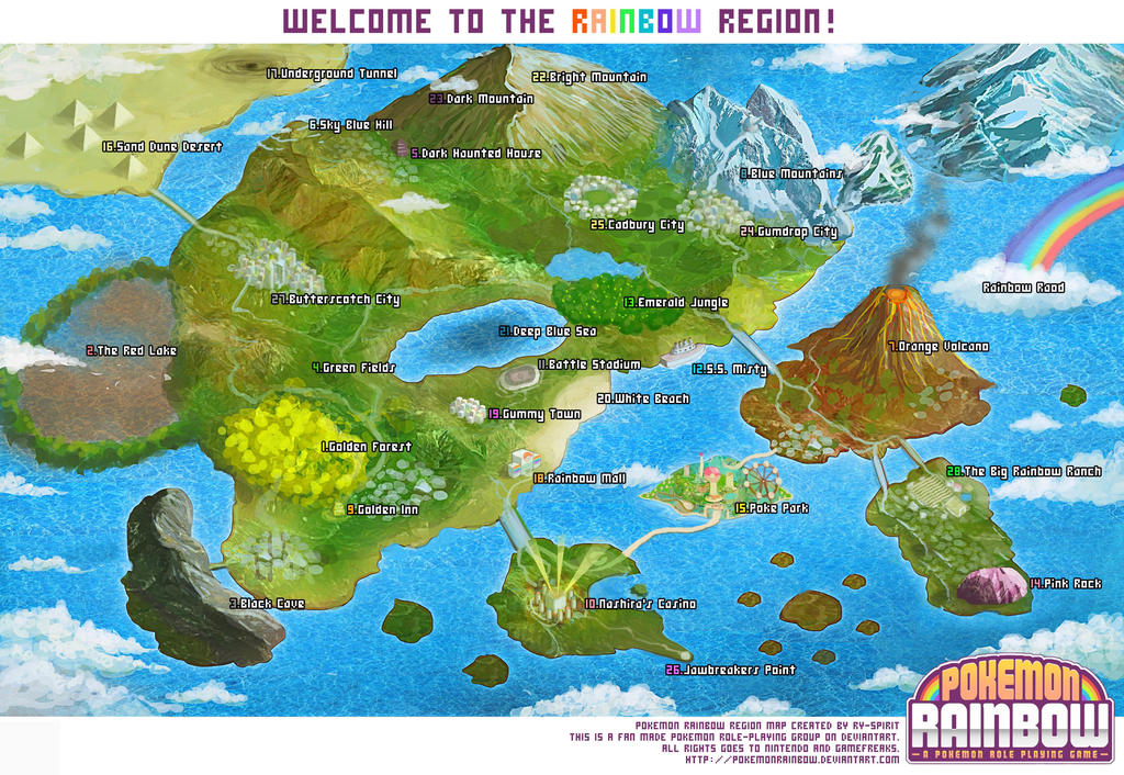 The Rainbow Region by Ry-Spirit on DeviantArt