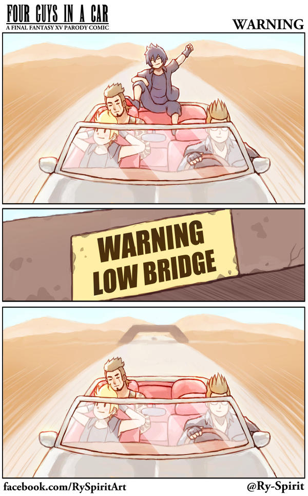 FFXV - Warning