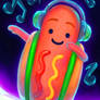 Dancing Hot Dog