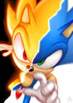 Super Sonic vs Hyper Sonic by leifii on DeviantArt. : r