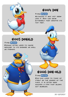 #004 Don - #005 Donald - #006 Don-old