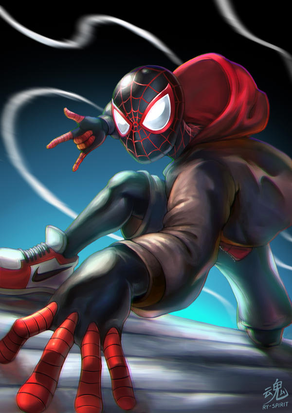 Miles Morales - Spider-man PS5 by PatrickBrown on DeviantArt