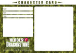 Character Card Template (Nature) by Ry-Spirit