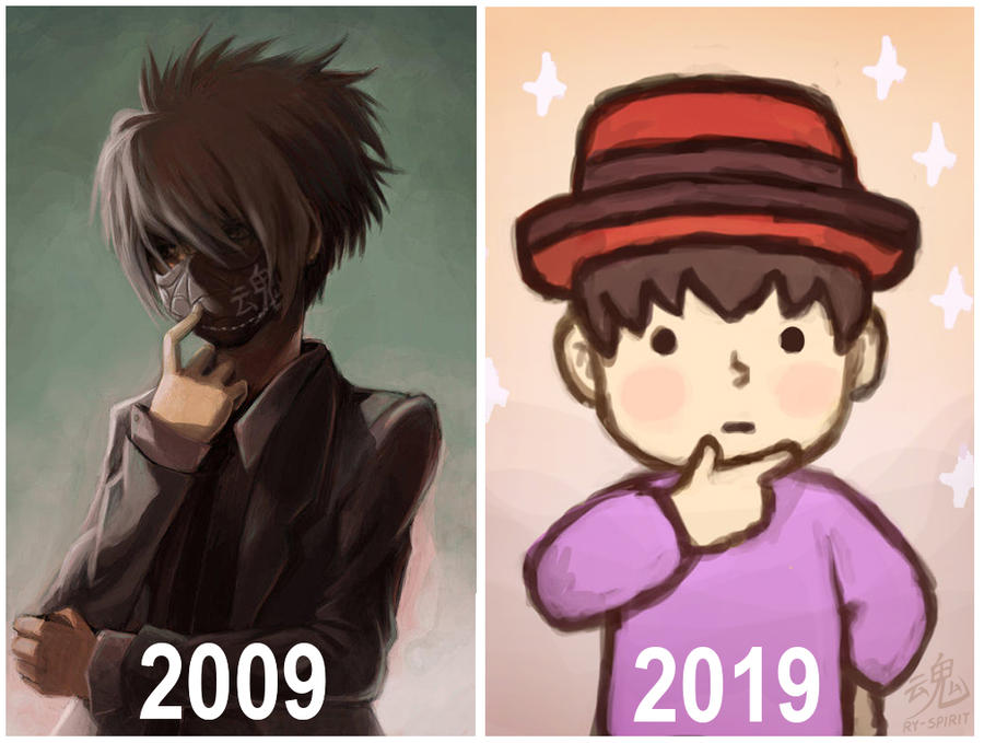 2009 vs 2019 by Ry-Spirit