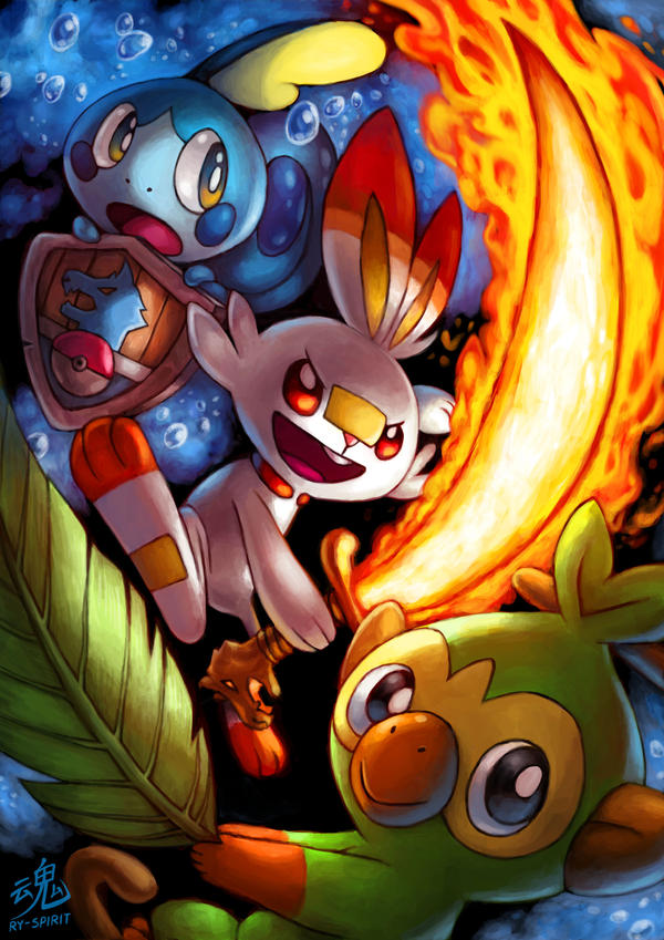Pokemon Sword and Shield:. by ghost-byun on DeviantArt