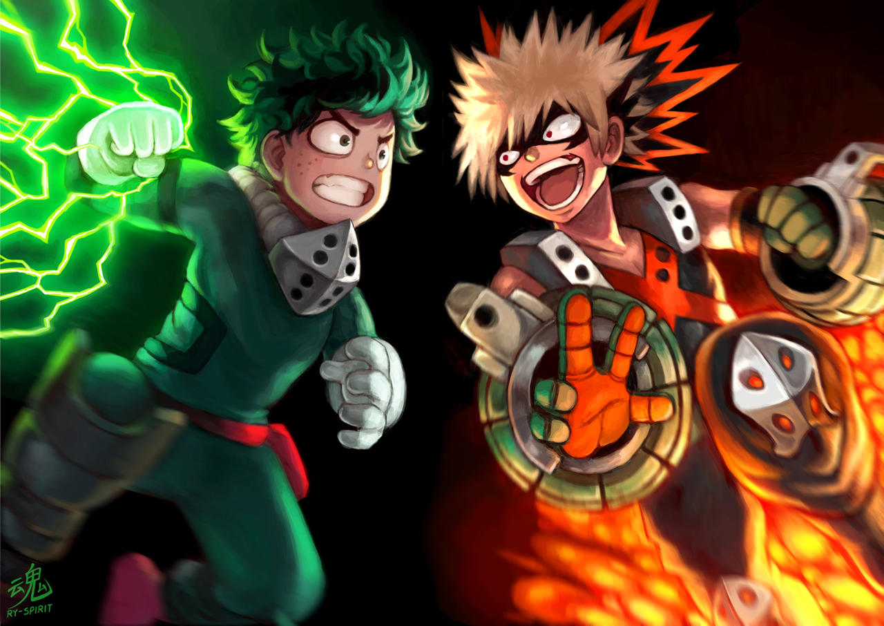Deku Vs Bakugo By Ry Spirit On DeviantArt deku-vs-bakugo-by-ry-spirit-on-deviantart