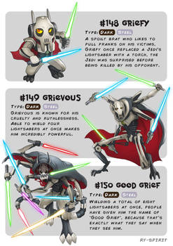 #148 Griefy - #149 Grievous - #150 Good Grief