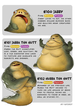 #160 Jabby - #161 Jabba the Hutt -#162HubbatheHott