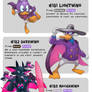 #181 Lightwing - #182 Darkwing - #183 Mechawing