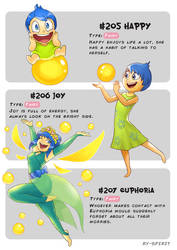 #205 Happy - #206 Joy - #207 Euphoria