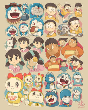 Doraemon Doodle Dumps