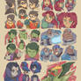 Teen Titans Doodle Dumps