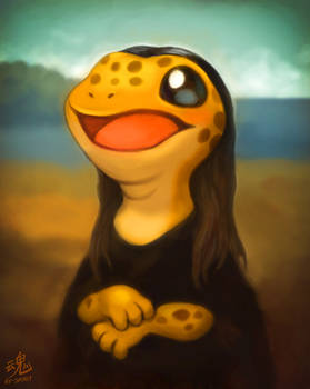 Mona Lizard