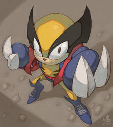 Knuckles the Wolverine