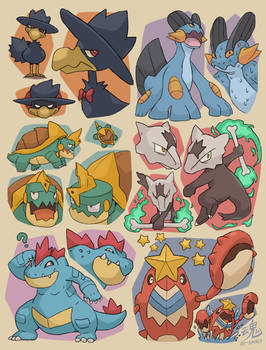 Pokemon Doodles Commission