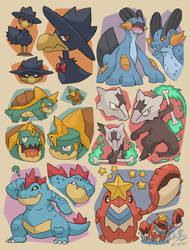Pokemon Doodles Commission