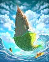 Chrysler Building Mermaid