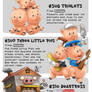 #508 Triglets -#509 ThreeLittlePigs-#510 Boartress