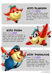 #595 Planedro - #596 Pedro - #597 Pedroleum