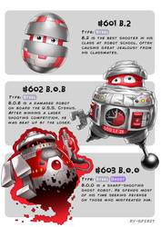 #601 B.2 - #602 B.O.B - #603 B.O.O