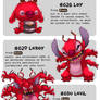 #628 Loy - #629 Leroy - #630 Levil