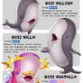 #631 Willsing - #632 Willie - #633 Whapollo