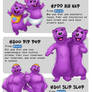 #799 Bib Nap - #800 Pip Pop - #801 Slip Slop