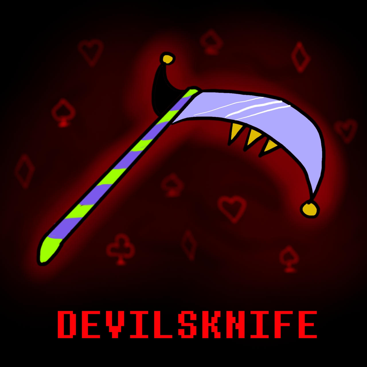 DELTARUNE Items Devilsknife By Anatolebahorel On DeviantArt deltarune-items-devilsknife-by-anatolebahorel-on-deviantart