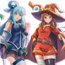 Konosuba super trio