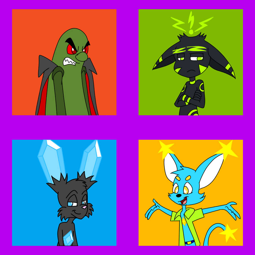 Four Exotics Commission by Schmallaburroisgreen by PhazonWarrior850 on ...
