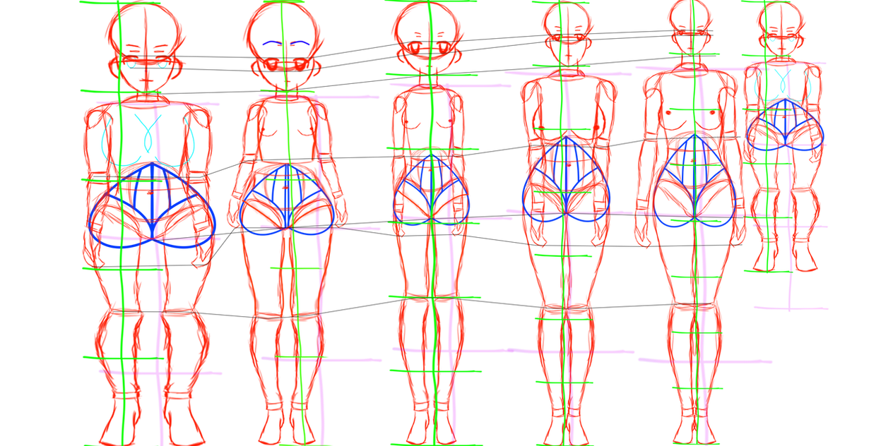 Height Animation Outline Anime height by ACRINC17 on DeviantArt