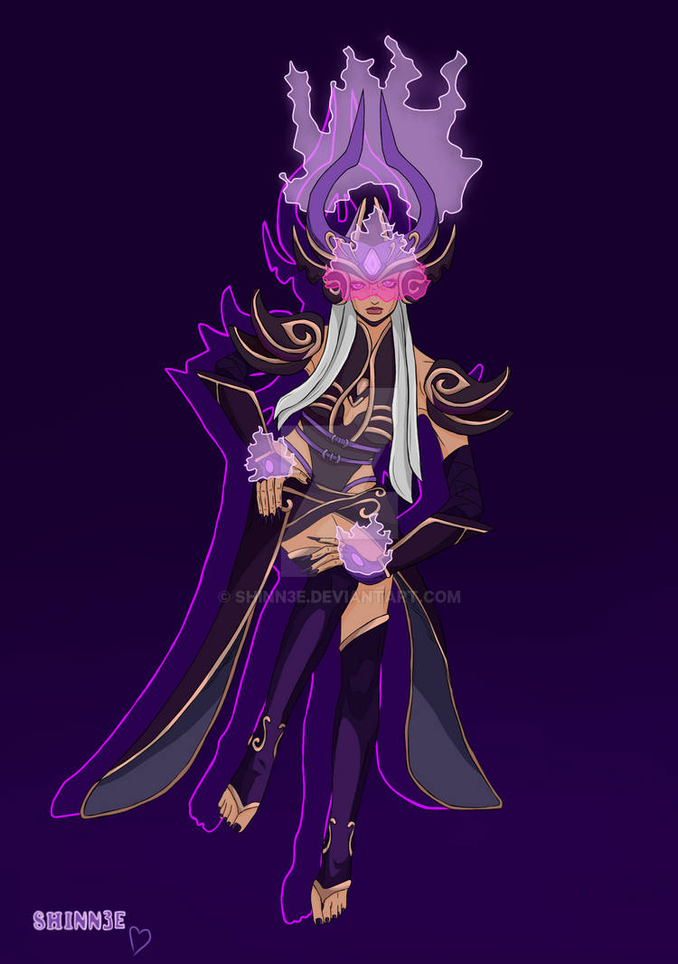 Knight Syndra syndra by shinn3e on DeviantArt
