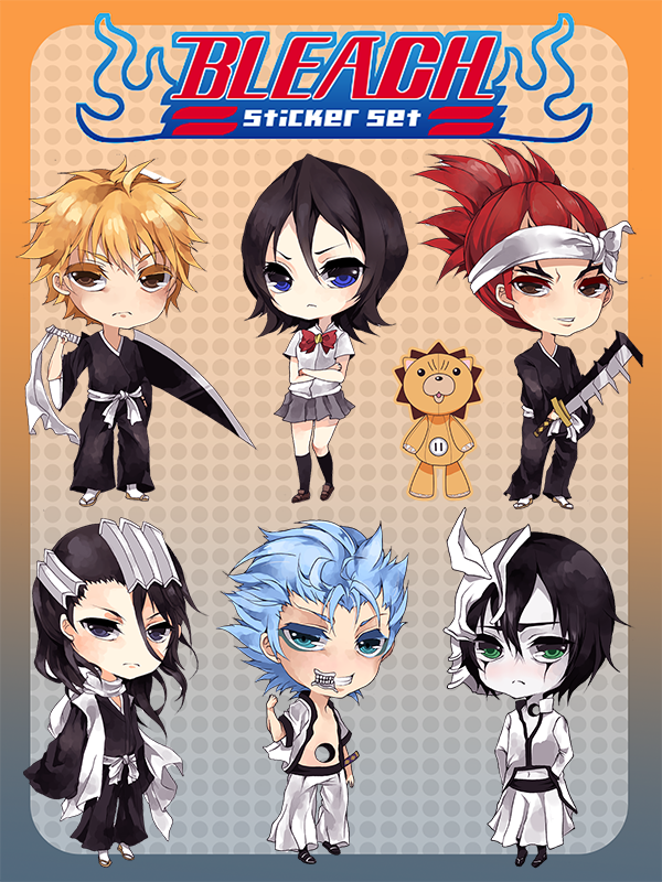 Bleach Keychain Set