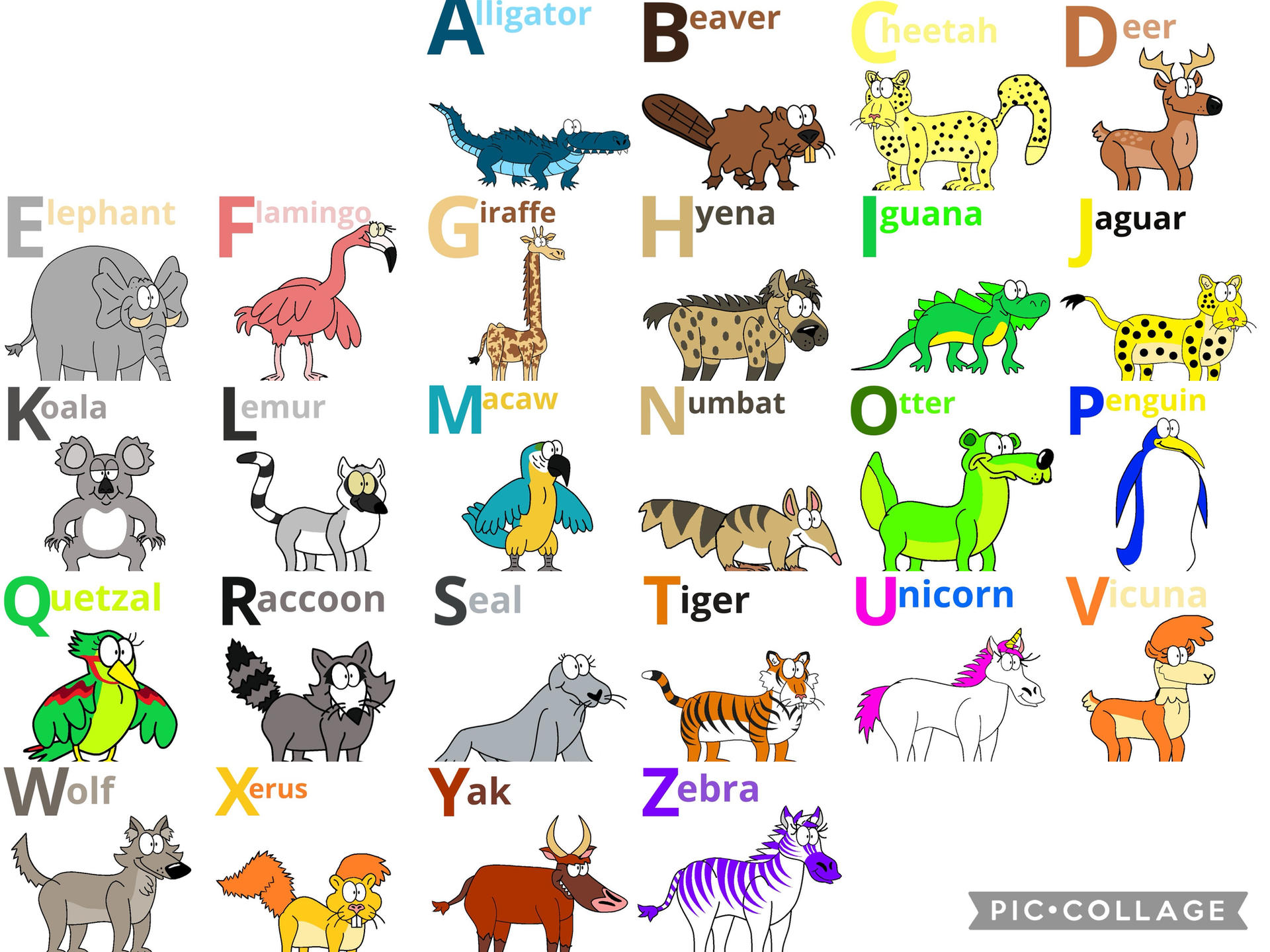 Animal Alphabet Fanart 7 By Mariammajeed3404 On DeviantArt animal-alphabet-fanart-7-by-mariammajeed3404-on-deviantart