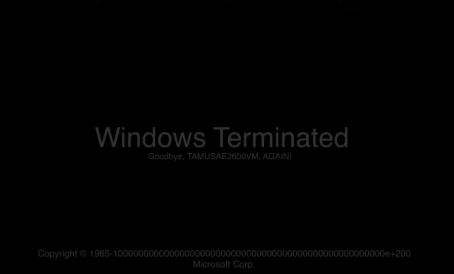 Windows Terminated by LuckyhykonupdateR2 on DeviantArt