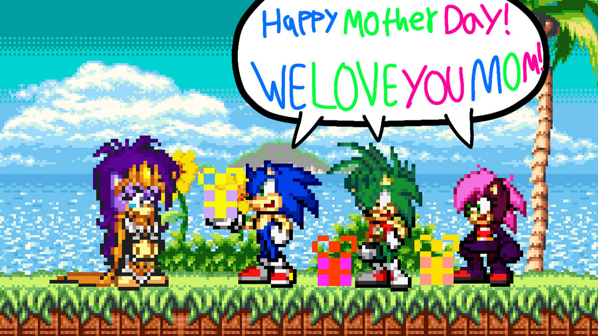 Bionic Mother's Day Happy Mother Day! by Clonesonicthehedg on DeviantArt