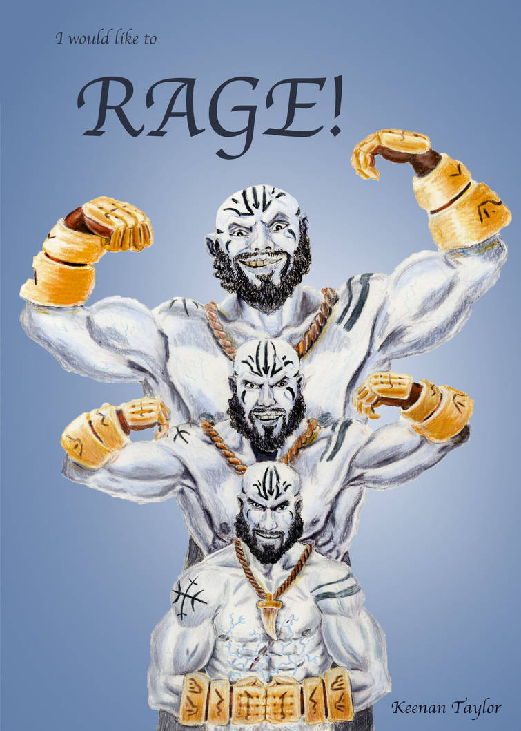 Grog's Rage by IllustratedMenagerie on DeviantArt
